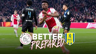 BETTER PREPARED 🧐📊  Ajax 🆚 RKC Waalwijk [upl. by Chastain]