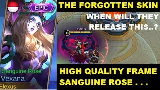 Vexana Forgotten Skin Sanguine Rose High Quality Frame When Will She Released [upl. by Htir]