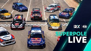 World RX of Portugal 🔴 LIVE SuperPole [upl. by Anaytat]