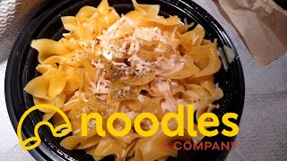 Noodles amp Company Buttered Noodles Review [upl. by Adley]