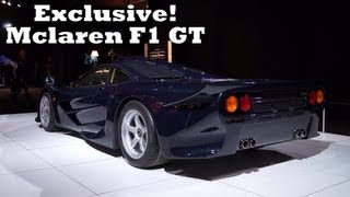 EXCLUSIVE  Mclaren F1 GT Longtail  No1 of 3 Ever made [upl. by Acinoreb]