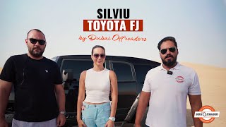 Silviu Toyota FJ Cruiser  OFFROAD Driving  DUBAI OFFROADERS [upl. by Eddra253]