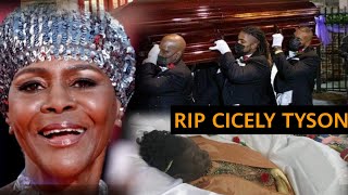 Cicely Tyson Public Viewing  Open Casket In Harlem [upl. by Ikik859]