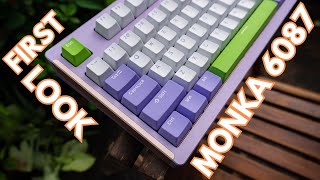 Monka 6087  First Look  New day new aluminum board [upl. by Notanhoj]