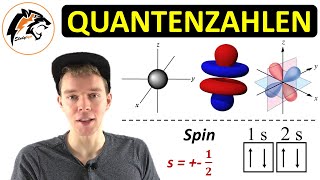 Quantenzahlen amp Orbitale  NEU [upl. by Heilner865]