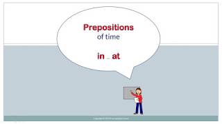 Prepositions in at [upl. by Ardussi]