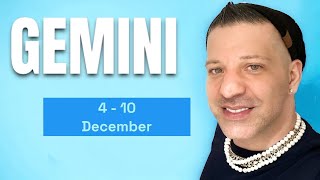 GEMINI  Youre About To Make An Important HUGE Step  Gemini Horoscope Tarot 4  10 December 2023 [upl. by Beaver]