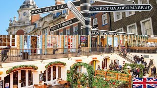 COVENT GARDEN LONDON A WORLDCLASS SHOPPING AND ENTERTAINMENT HUB [upl. by Alwin832]