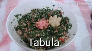 Tabula tabboulehSalad Recipe [upl. by Aroc706]