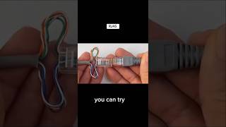 How to make RJ45 female connector 💥trending youtubeshorts machine [upl. by Tema66]