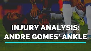 Andre Gomes Ankle Fracture  Injury Analysis [upl. by Alimrahs]