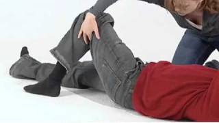 First aid  How to put someone in the recovery positionmp4 [upl. by Naras]