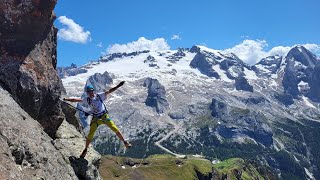 Via Ferrata Delle Trincee 2023 [upl. by Yuk414]