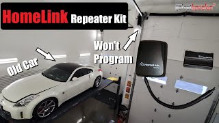 HomeLink not Programming to new garage door opener Homelink Repeater Liftmaster 8500  AnthonyJ350 [upl. by Lavicrep]