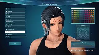 JUMP FORCE  Full Character Creation All Options PS4 Pro [upl. by Nerag]