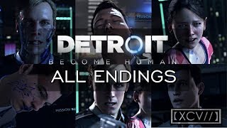 Detroit Become Human · The Hostage Mission  ALL ENDINGS [upl. by Ahsiaa]