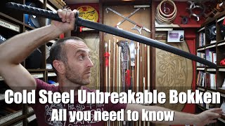 Cold Steel Unbreakable Bokken Review  All you need to know  Enso Martial Arts Shop [upl. by Mimajneb]