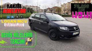 2014 Dacia Logan MCV 15 dci Ambiance İnceleme [upl. by Ahtekal904]