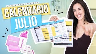 Presentación calendario GRATIS de julio  Reto cardio HIIT  premiados mes de junio  GYMVIRTUAL [upl. by Evan]