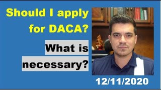 Should I apply for DACA [upl. by Notsur572]