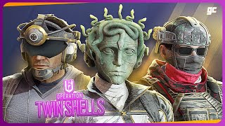 NOVO PASSE DE BATALHA amp TODAS SKINS da OPERAÇÃO TWIN SHELLS  R6 Siege Y9S3 [upl. by Holland789]