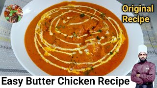 Butter Chicken Recipe  Restaurant Style Butter Chicken Recipe English Subtitles [upl. by Leuams933]