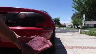 How To Remove Tail Light Spray Tint  NightShade 4k [upl. by Zantos]