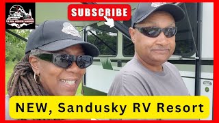 The New Sandusky RV Resort in Ohio  4th of July Weekend [upl. by Sucram982]