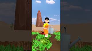 Scary Teacher 3D vs Squid Game Use Superhero Tattoo To Rescue Baby Doll From The Watermelon Monster [upl. by Billie]