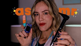 ASMR ROLEPLAY  Médica cuida de você doente 🤧✨ voz suave e cuidado pessoal [upl. by Tanney]