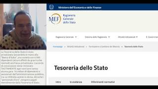 I tentacoli della piovra sulla Tesoreria di Stato [upl. by Nel555]