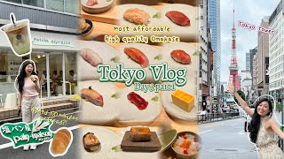 Tokyo Travel Vlog✨Most affordable highquality Omakase and waited 107 minutes for bread [upl. by Aramoiz]