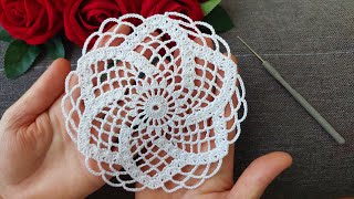 Wonderful Beautiful Flower Crochet Pattern Free Online Tutorial for Crocheting Beginners [upl. by Rapsag]