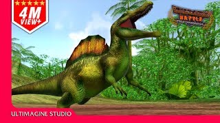 Dinosaurs Battle s1 GD1 pong1977 dinosaursbattles dinosaur dinosaurs jurassicworld [upl. by Atnauqahs]