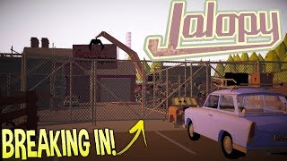 Jalopy  High Performance Junkyard Break In  Luxury Wine  Jalopy Gameplay Highlights [upl. by Ariam70]