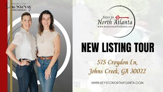 Your Dream Home Awaits  Stunning 5 Bed 5 Bath Home in Johns Creek GA  575 Croydon Ln [upl. by Davita]