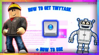 WORKING 2021 How To INSTALL  USE TinyTask Macro For Roblox Links In Desc [upl. by Asiuqram]