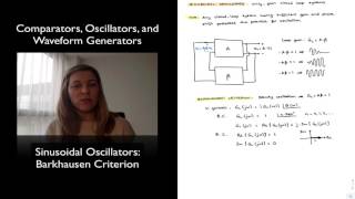 Sinusoidal Oscillators Barkhausen Criterion [upl. by Bac346]