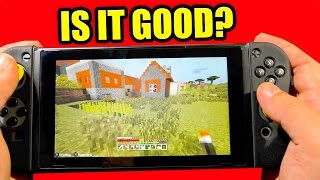 MINECRAFT Nintendo Switch Edition  REVIEW  “IS IT GOOD” [upl. by Dedie]