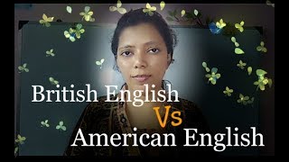 BRITISH ENGLISH Vs AMERICAN ENGLISH  Spoken English through Tamil lesson 31 [upl. by Wainwright]