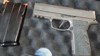 Sig Sauer P365 AXG Legion 9mm shorts short unboxing goviral edc everydaycarry [upl. by Anaic]