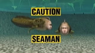 Sega Dreamcast Seaman  Seaman on quotExistencequot [upl. by Atinuahs]