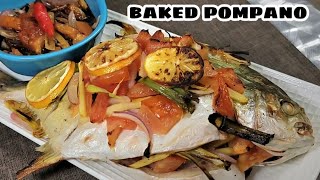 BAKED POMPANO  EASY BAKED FISH RECIPE  Jack N Poy Kitchen [upl. by Hteb891]