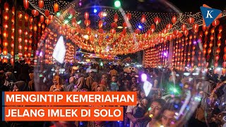 Semarak Imlek 2024 di Solo Ada Pesta Kembang Api Malam Ini [upl. by Hgielanna]