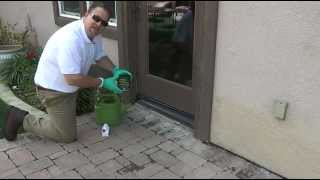 How to apply a color enhancing sealer to pavers part 1 [upl. by Waldo]