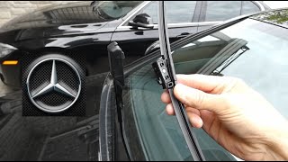 How to Replace Windshield Wiper Blades in MercedesBenz [upl. by Ebner316]