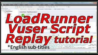 LoadRunner VuGen TutorialLoadRunner VugenLoadrunner Scripting TutorialLoadrunner Scripting Replay [upl. by Irodim]