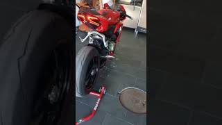 DUCATI PANIGALE 1299 AKRAPOVIČ Full Exhaust System Sound Insane Sound [upl. by Miner292]