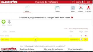 Tutorial registro spaggiari inserimento programmazioni [upl. by Chi]