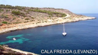 Le più belle spiagge della Sicilia  Isole Egadi [upl. by Assetak]